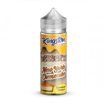 New York Cheesecake 100ml Shortfill Liquid by Kingston Desserts New York Cheesecake 100ml Shortfill Liquid by Kingston Desserts