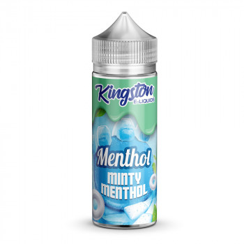 Minty Menthol 100ml Shortfill Liquid by Kingston