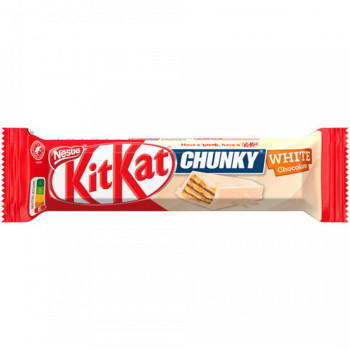 KitKat Chunky White 40g Peanut Butter Knusperriegel