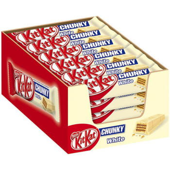 KitKat Chunky White Peanut Butter Knusperriegel 24x 40g