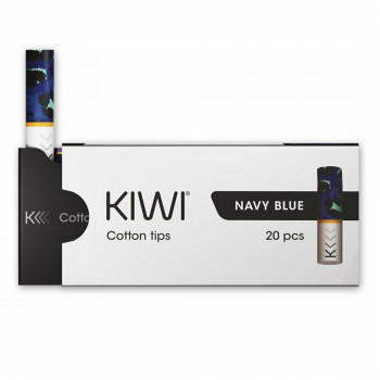 Kiwi Softfilter 20er Pack Cotton Filter Tips Navy