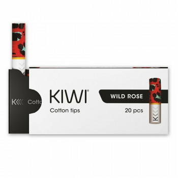 Kiwi Softfilter 20er Pack Cotton Filter Tips Rose