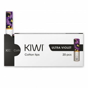 Kiwi Softfilter 20er Pack Cotton Filter Tips Ultra Violet