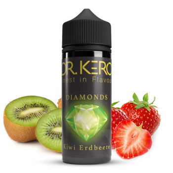Kiwi Erdbeere – Diamonds 10ml Longfill Aroma by Dr. Kero