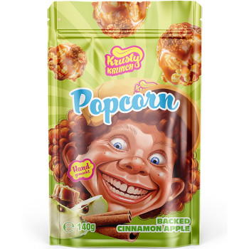 Krusty Krunch Baked Cinnamon Apple Popcorn 140g