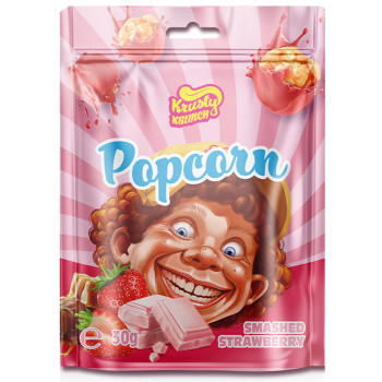 Krusty Krunch Smashed Strawberry Popcorn 30g