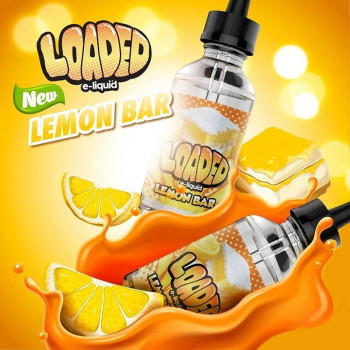 Lemon Bar (100ml) Plus e Liquid by Loaded