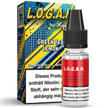 L.O.G.A.N. by Kapka's Flava Green Tea Lemon NicSalt Liquid 10ml / 20mg