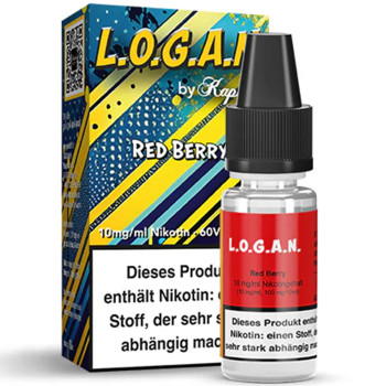 L.O.G.A.N. by Kapka's Flava Red Berry NicSalt Liquid