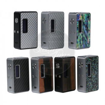 Lost Vape EPetite DNA60 60W TC Box Mod Silver Frame Black Carbon Fiber