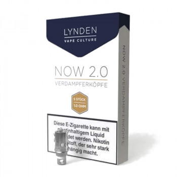 Lynden Now 2.0 Coil Serie 5er Pack Verdampferköpfe 0,5Ohm