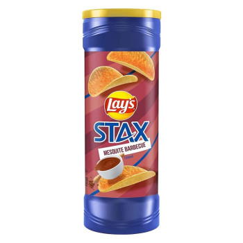 Lay's Stax Mesquite Barbecue Chips 155,9g