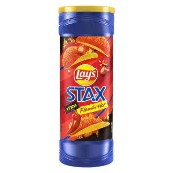 Lay's Stax Xtra Flamin Hot Chips 155g