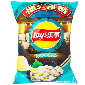 Lay's Wasabi & Octopus Chips 70g