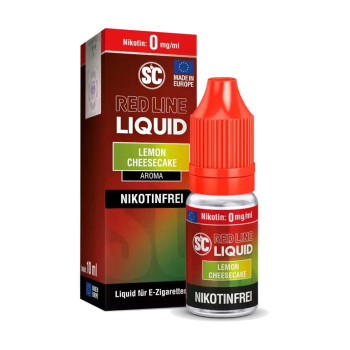 Lemon Cheesecake – Red Line NicSalt Liquid by SC 0 mg / 10ml