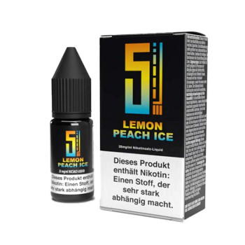 Lemon Peach Ice NicSalt Liquid by 5EL VoVan 10ml / 10mg