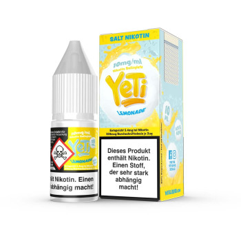Lemonade NicSalt Liquid by Yeti