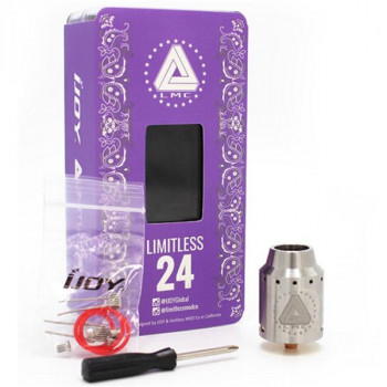 iJoy Limitless 24 RDA Verdampfer Schwarz