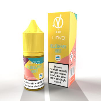 Blueberry Mint NicSalt Liquid by Linvo 10ml / 20mg