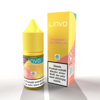 Strawberry Watermelon NicSalt Liquid by Linvo 10ml / 20mg