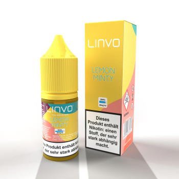 Lemon Minty NicSalt Liquid by Linvo 10ml / 20mg