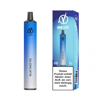 Linvo Bar Lite E-Zigarette 20mg 600 Züge 550mAh NicSalt Blue Razz Ice