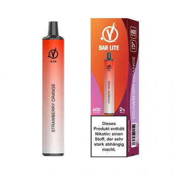 Linvo Bar Lite E-Zigarette 20mg 600 Züge 550mAh NicSalt Strawberry Orange