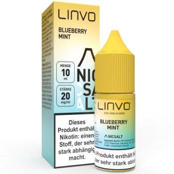 Linvo Blueberry Mint NicSalt Liquid