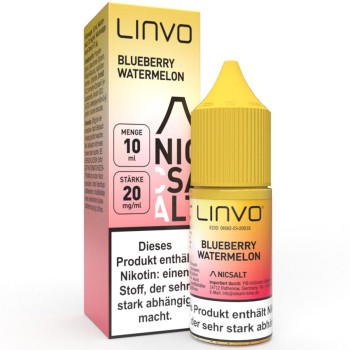 Linvo Blueberry Watermelon NicSalt Liquid