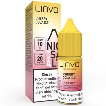 Cherry Cola Ice NicSalt Liquid by Linvo 10ml / 20mg