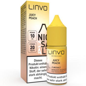 Linvo Peach Ice NicSalt Liquid by Linvo 10ml / 20mg