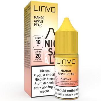 Linvo Mango Apple Pear NicSalt Liquid