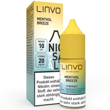 Linvo Menthol Breeze NicSalt Liquid