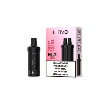 Linvo Pod Lite 2ml 20mg NicSalt Prefilled Pods 2er Pack Cherry Cola Ice
