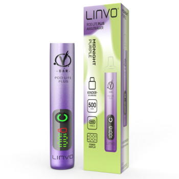 Linvo Pod Lite Plus 500mAh Prefilled Pod System Mod Lila