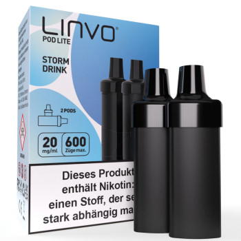 Linvo Pod Lite - Storm Drink - Prefilled Pods 2er Pack - 2ml 20mg NicSalt