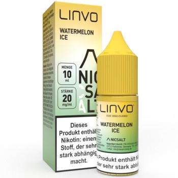 Linvo Watermelon Ice NicSalt Liquid