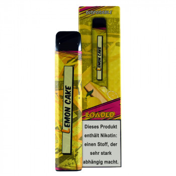 Loaded E-Zigarette 20mg 600 Züge 500mAh NicSalt Lemon Cake