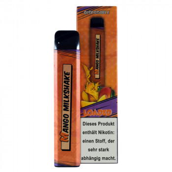 Loaded E-Zigarette 20mg 600 Züge 500mAh NicSalt Mango Milkshake