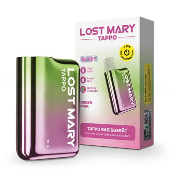 Lost Mary Tappo Prefilled Pod System Mod Grün-Pink