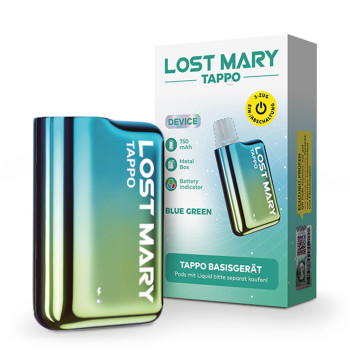 Lost Mary Tappo Prefilled Pod System Mod Blau-Grün