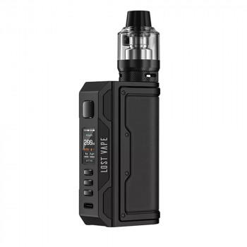 Lost Vape Thelema Quest 200W 5,0ml TC Kit inkl. UB Pro Sub Ohm Pod Tank Schwarz-Leder