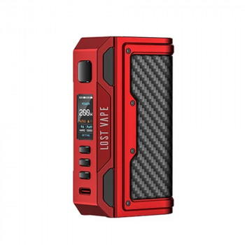 Lost Vape Thelema Quest 200W Mod Akkuträger Carbon/Red