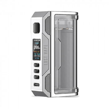 Lost Vape Thelema Quest 200W Mod Akkuträger Silber-Transparent