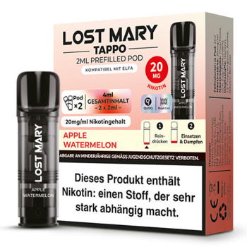 Lost Mary Tappo – Apple Watermelon – Prefilled Pod 2er Pack 2ml 20mg