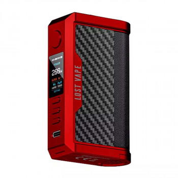 Lost Vape Centaurus Q200 200W Mod Akkuträger Carbon/Red