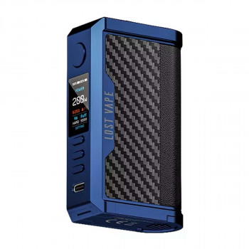 Lost Vape Centaurus Q200 200W Mod Akkuträger Blau-Carbon