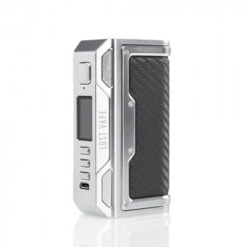 Lost Vape Thelema DNA250C 200W TC Box Mod Akkuträger Carbon/Silber