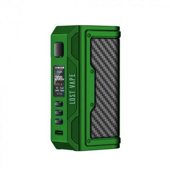 Lost Vape Thelema Quest 200W Mod Akkuträger Grün-Carbon