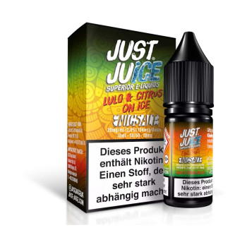 Lulo & Citrus 10ml 20mg NicSalt Liquid by Just Juice